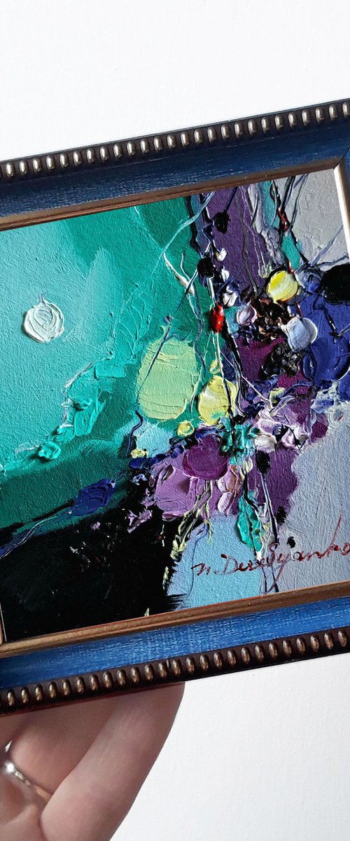 Abstract painting by Nataly Derevyanko