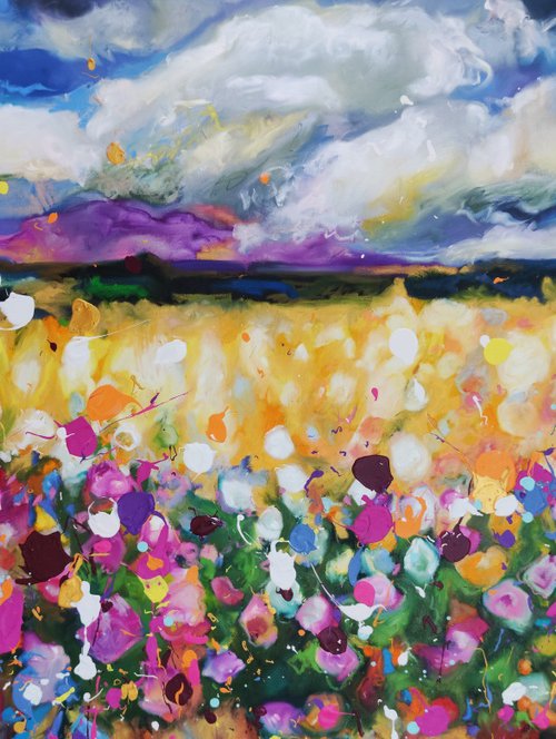 Wildflower Rhapsody by Angie Wright