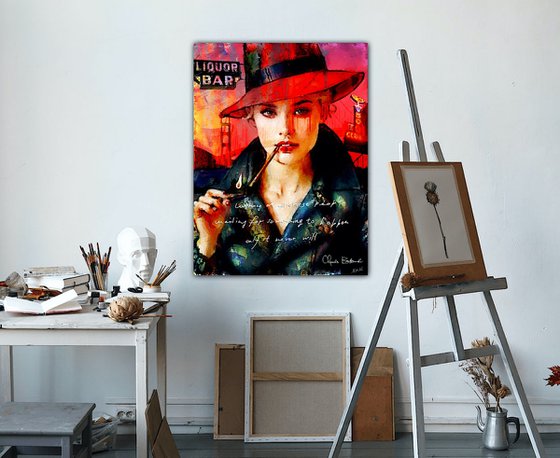 Smoking Lady
