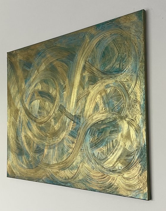 Gold Leaf 100x80x2