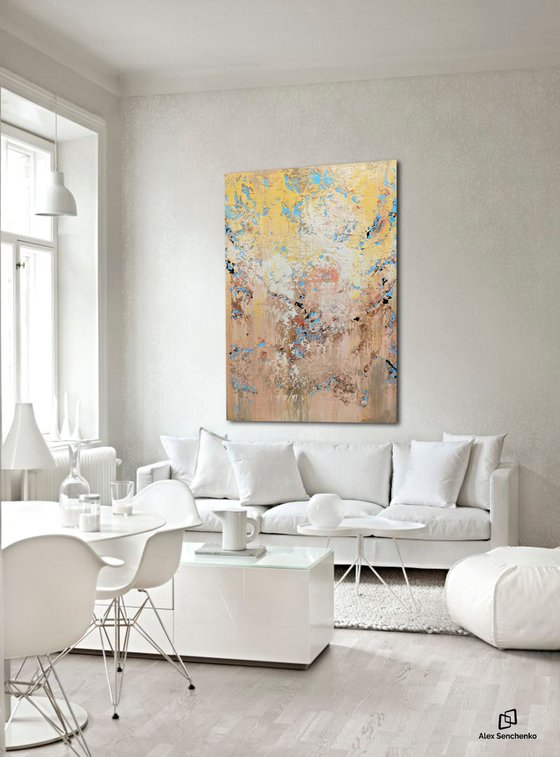 150x100cm. / abstract painting / Abstract 1261