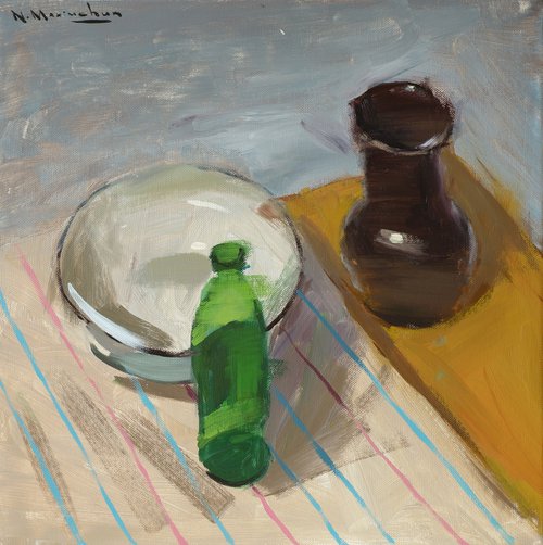 Green glass by Nikita Maksimchuk