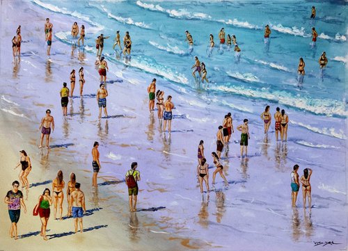 Summer beach 28a by Vishalandra Dakur