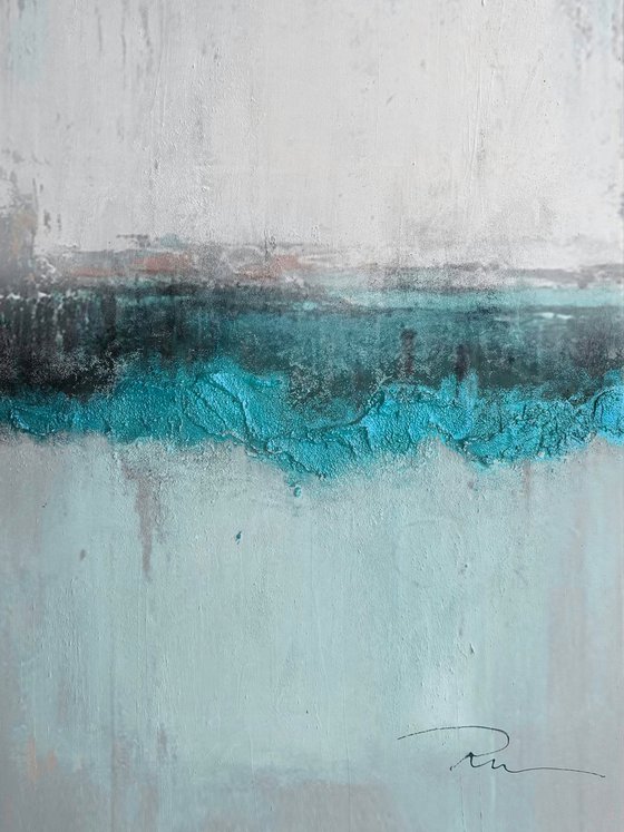 Turquoise Abstract Texture
