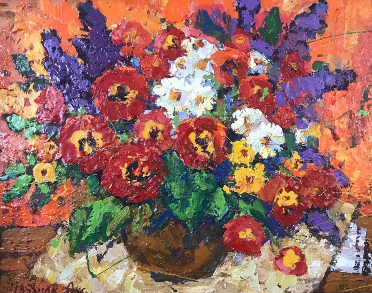Red Poppies By Kalenyuk Alex, 16 X 20, Artwork For Sale On Artfinder