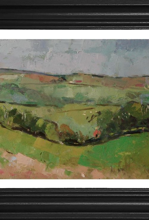 The 'patchwork' Downs near Arundel Park by Andre Pallat