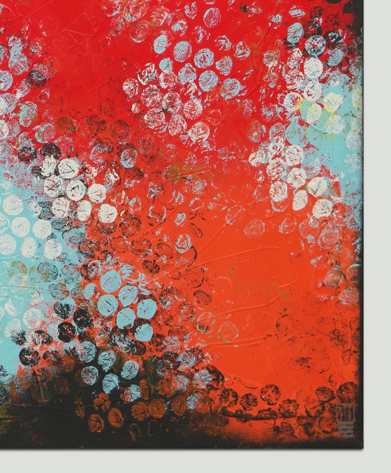 Boiling Bubbles Red &amp; Blue