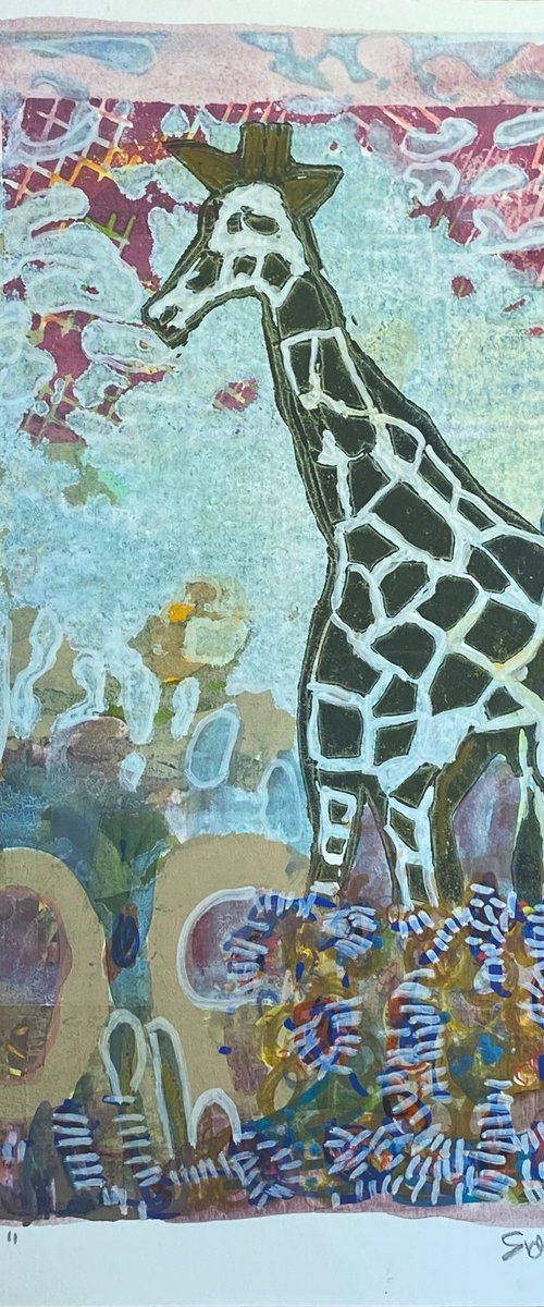 Giraffen (The giraffe) by Sidse Friis