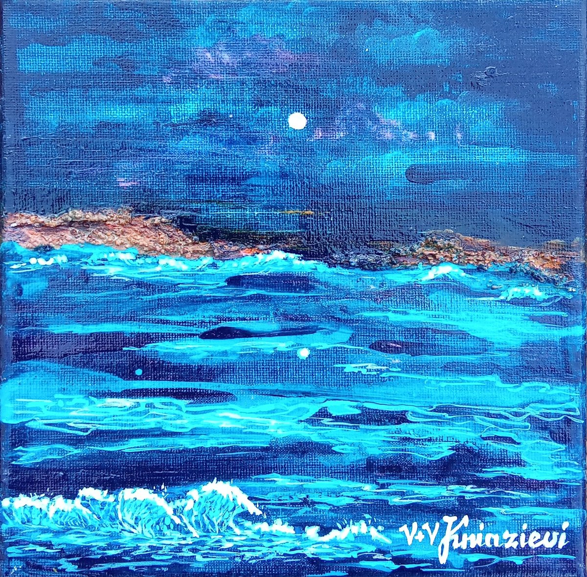 Calming seascape #2 by V+V Kniazievi