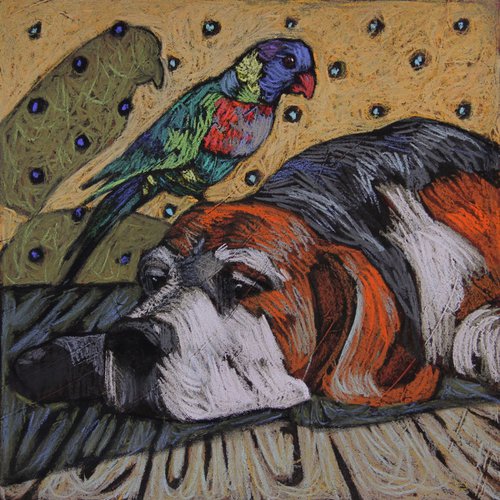 Pitty and Doggie by Natalia Leonova