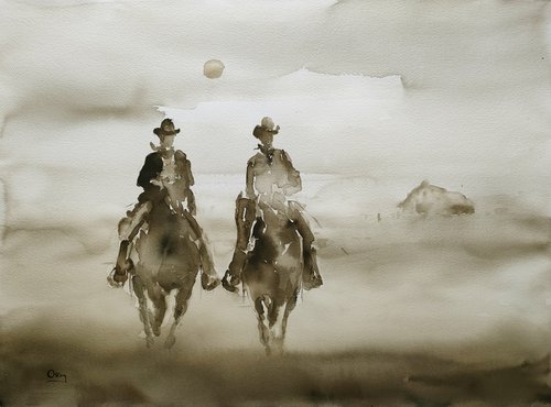 cowboys by Oscar Alvarez Pardo