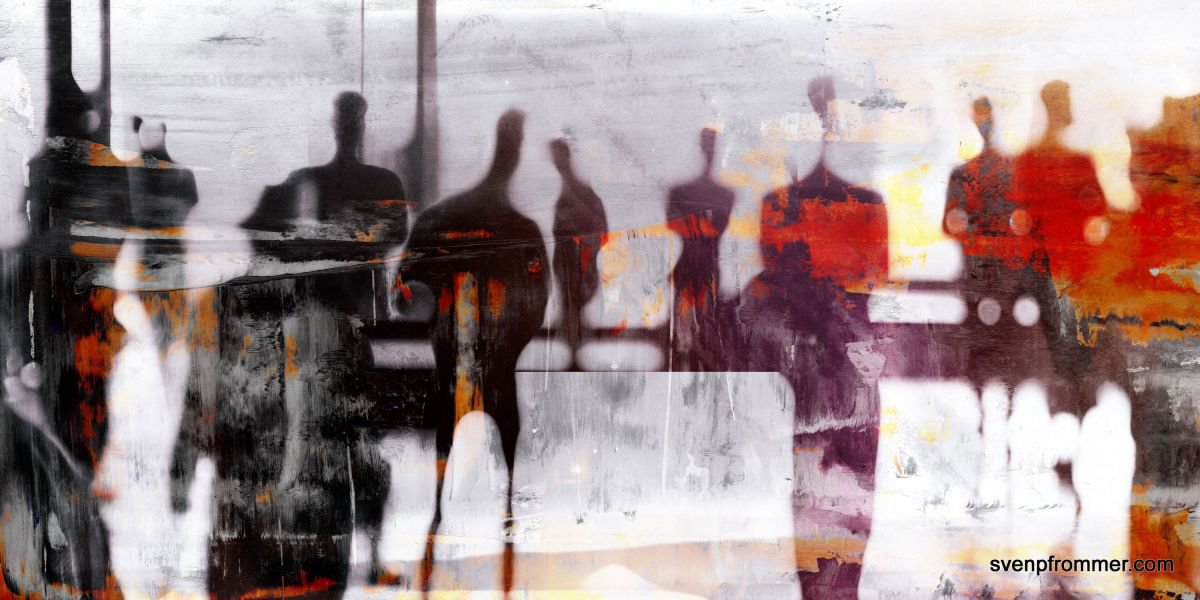 Abstract Photograph , Burma Blur Lxxxvi By Sven Pfrommer, 55 X 28, Artwork For Sale On Artfinder