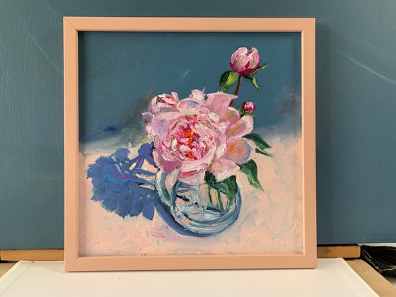 Still life. Peony. Flower.