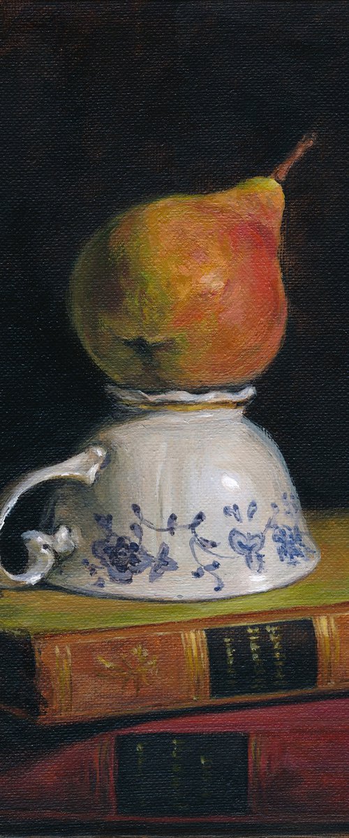 Pear on a Teacup by Frau Einhorn