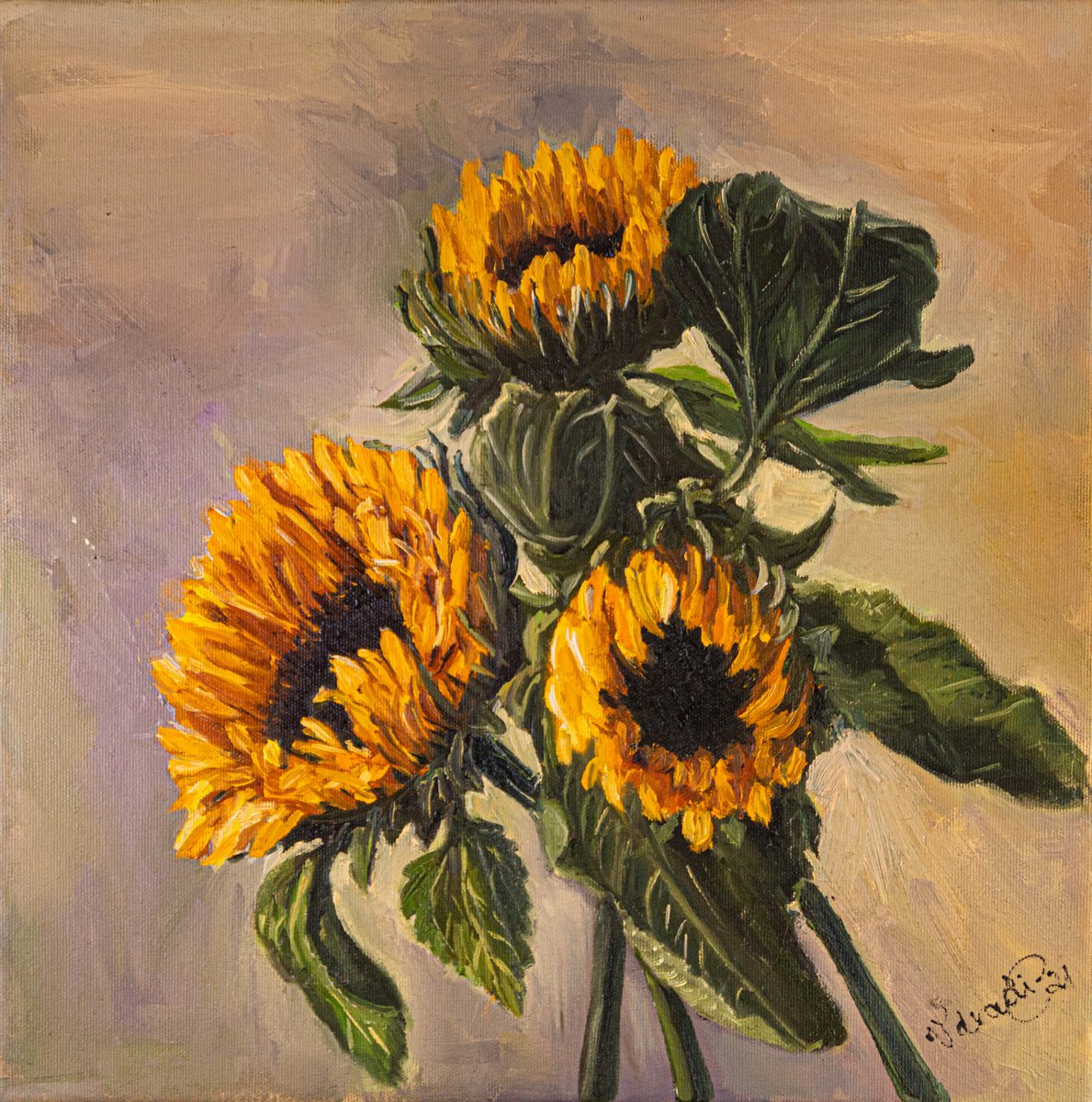 Sunflowers by Catherine Varadi