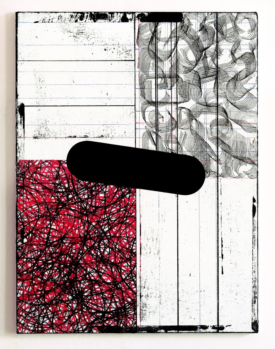 Expressive Painting , Unspoken Story 9. By Petr Strnad, 12 X 16, Artwork For Sale On Artfinder