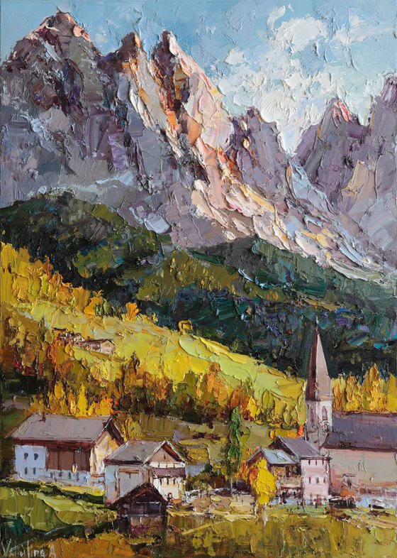 Sunlit Dolomites