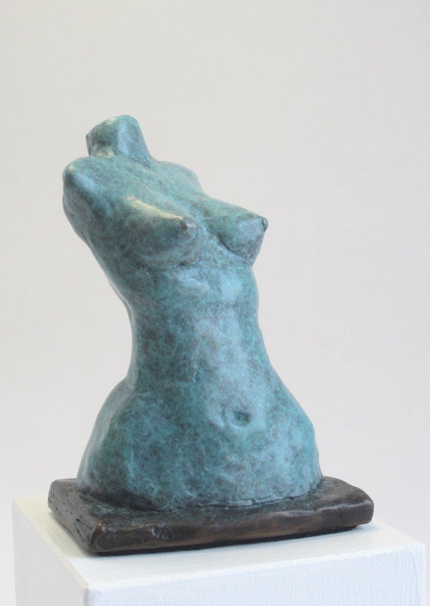 Female Torso in Blue - No. 2 of 10 by Joyce Fournier
