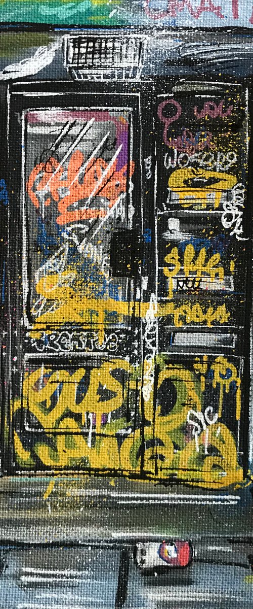 Doorway - Mini Painting by John Curtis