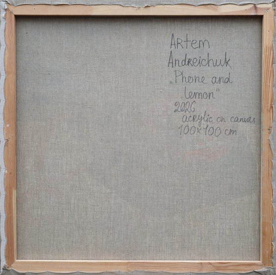 Phone and Lemon. Connection