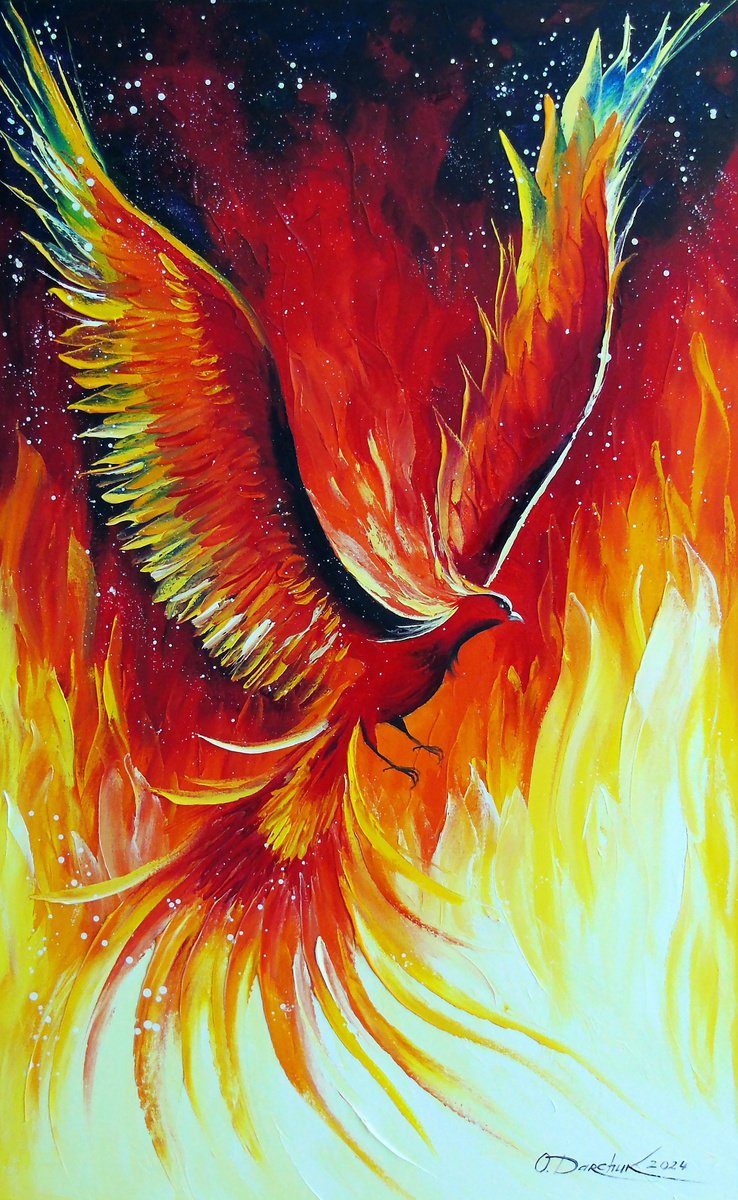 Phoenix bird by Olha Darchuk