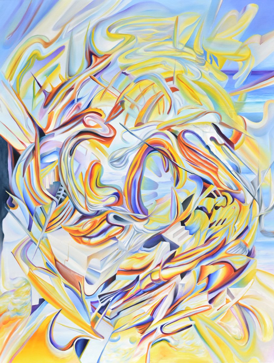 Light Source By Andres Alvarez, 36 X 48, Artwork For Sale On Artfinder