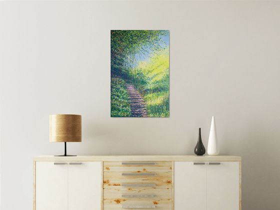 Forest Path In Sunlight