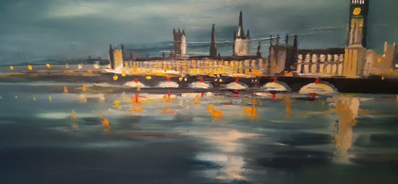 Westminster by moolight