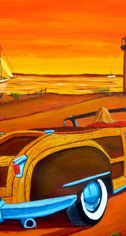 Sunset Beach by Dunphy Fine Art