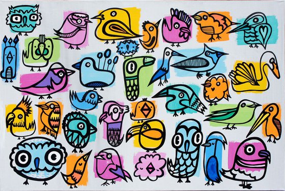 34 Different Ways To Draw A Bird