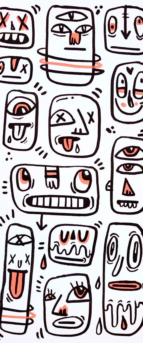 The Orange Heads by Luke Crump