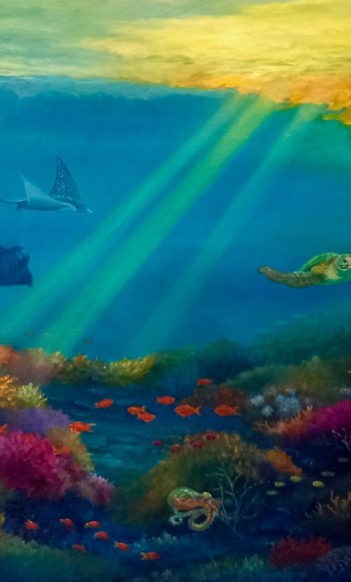 Pacific Reef by Lee Campbell