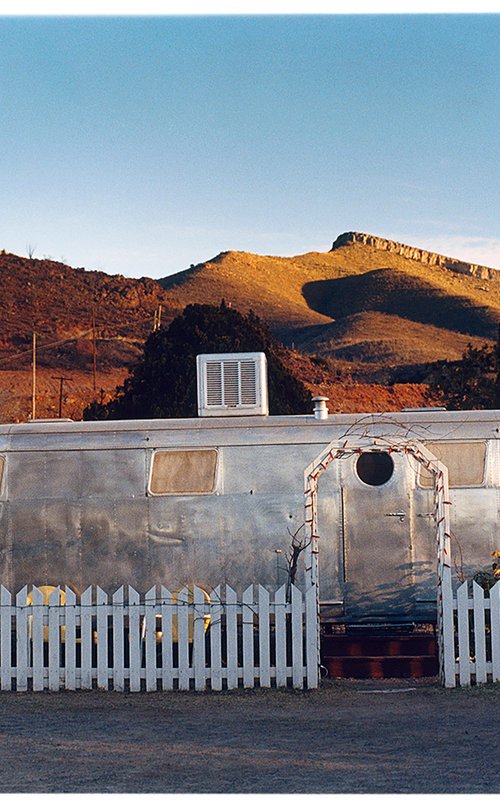 RV in the Morning Sun, Bisbee, Arizona by Richard Heeps