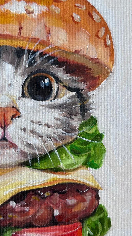 Burger Cat