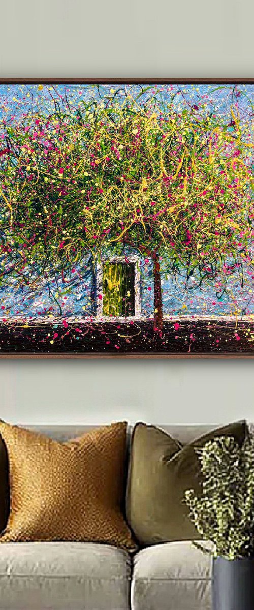 Tree of Spring - framed by Nadiia Antoniuk