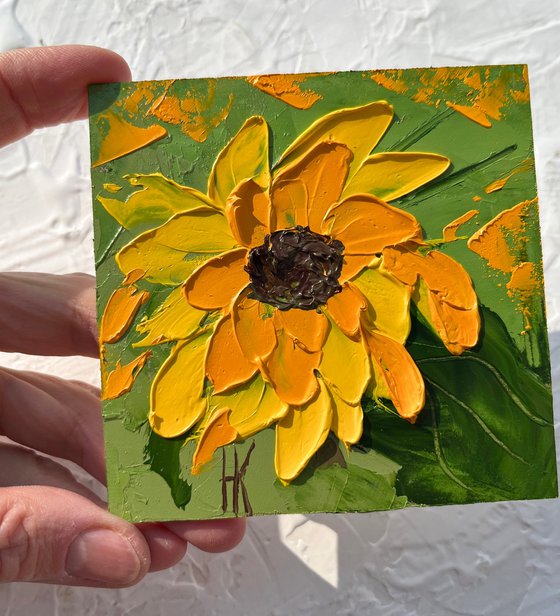 Sunflower painting