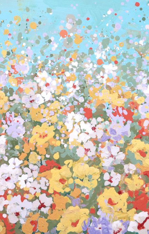Summer breeze in the field. by Marilene Salles