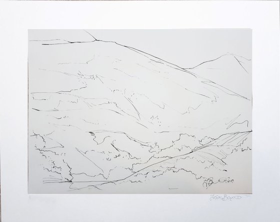 BUTTERMERE DRAWING 3