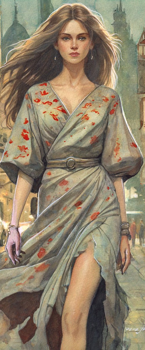 Girl - City Fashion II by REME Jr.