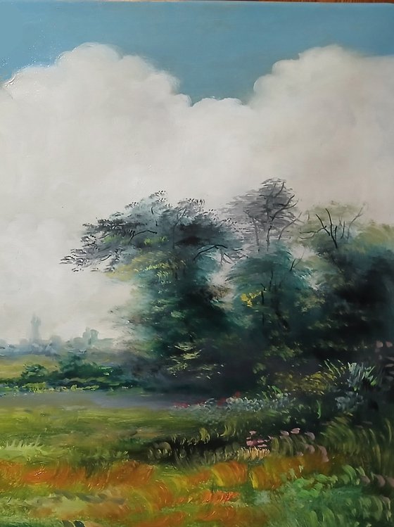 The edge of the city