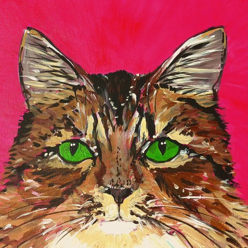 "Finlay the cat" by Marily Valkijainen