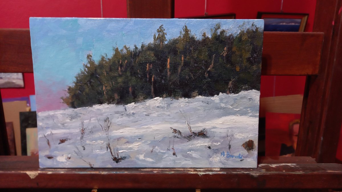 Frosty By Andrea Bocedi, 12 X 8, Artwork For Sale On Artfinder
