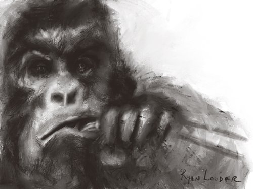 Gorilla - Lunchtime by Ryan  Louder