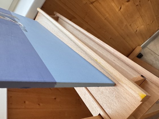 Dog Waiting While You Scroll - Painting