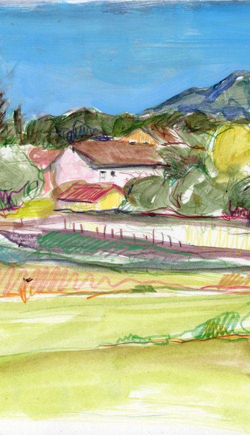 Over the Fields by Ishai Rimmer