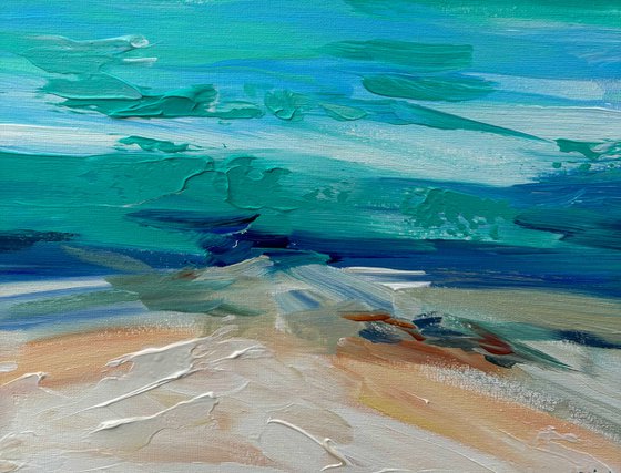 "Abstract seascape II"