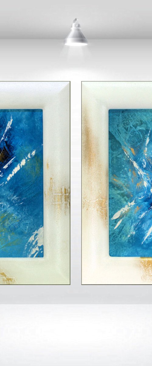 Blue Impact by Edelgard Schroer