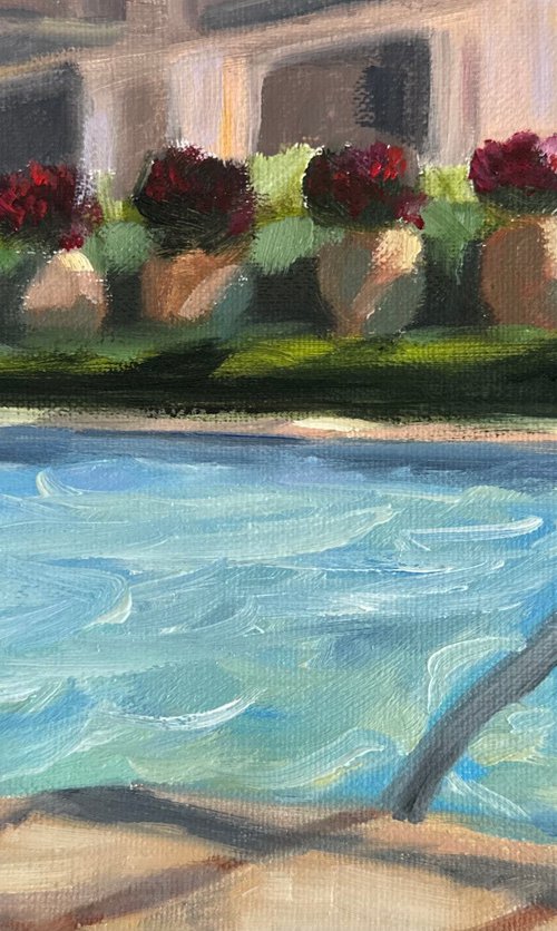 By the Pool by Grace Diehl