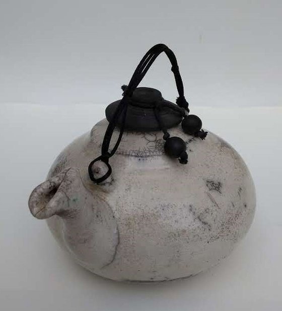 Raku Teapot 2