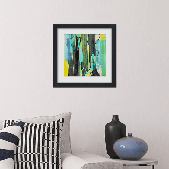 Illuminations #3 - Framed and ready to hang - original abstract painting